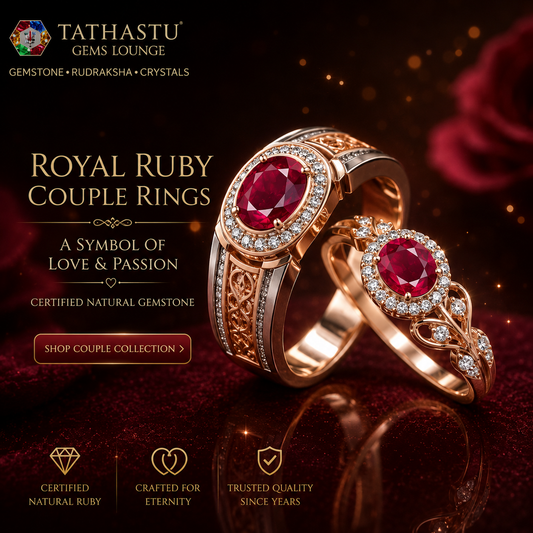 Natural Red Ruby (Manik) 5.38 Carat – 100% Original & Lab Certified Sun (Surya) Gemstone for Power & Confidence