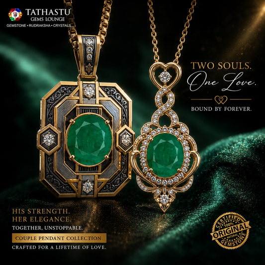 Natural Emerald (Panna) 3.13 Carat – 100% Original & Lab Certified Mercury (Budh) Gemstone for Intelligence & Growth