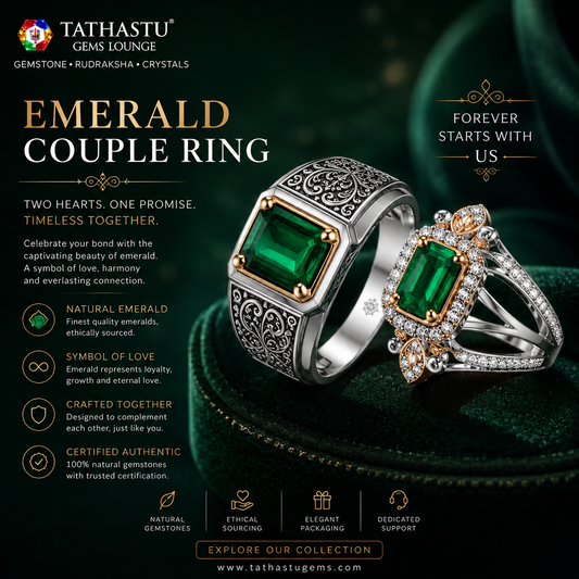Natural Emerald (Panna) 4.29 Carat – 100% Original & Lab Certified Mercury (Budh) Gemstone for Intelligence & Growth