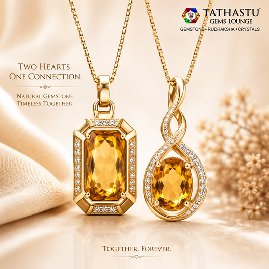 Premium Natural Yellow Citrine Sunela 6.62 Carat Pendants