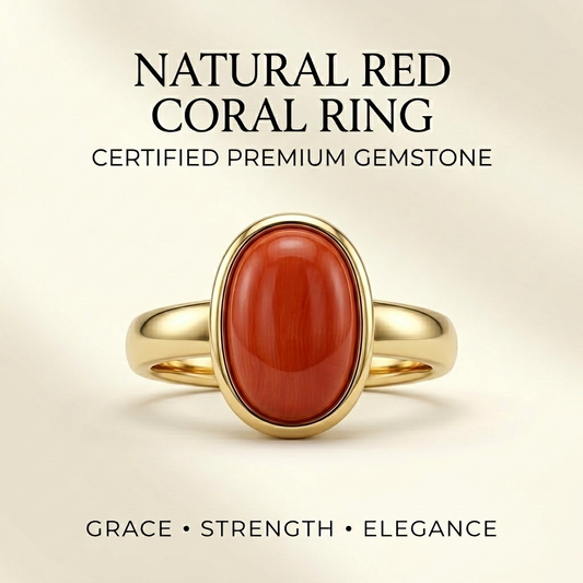 Japanese Red Coral (Moonga) 8.77 Carats – 100% Original Mars (Mangal) Gemstone for Strength & Courage