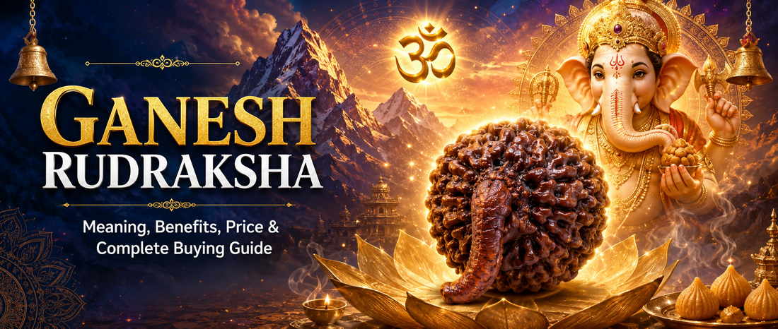 Ganesh Rudraksha: Meaning, Benefits, Wearing Rules, Price & Complete Buying Guide