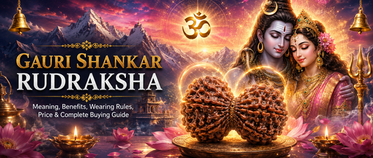 Gauri Shankar Rudraksha: Meaning, Benefits, Wearing Rules & Complete Buying Guide