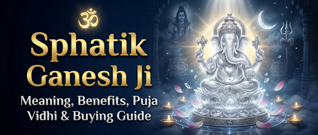 Sphatik Ganesh Ji: Meaning, Benefits, Puja Vidhi, Placement Rules & Complete Buying Guide