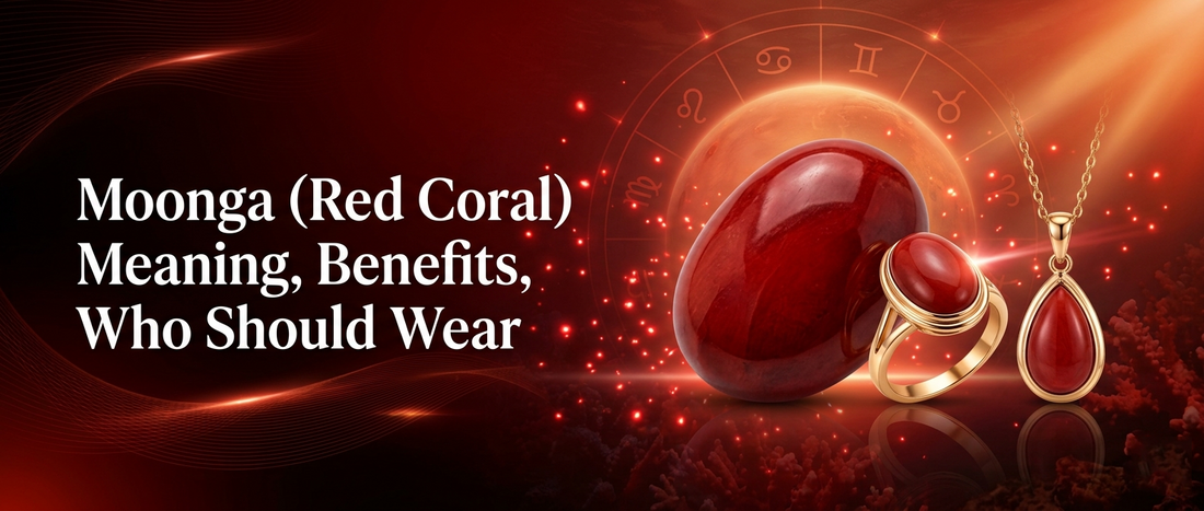 Moonga (Red Coral) Stone: Meaning, Benefits, Who Should Wear It & Buying Guide