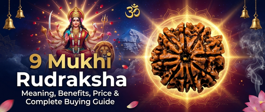 9 Mukhi Rudraksha: Meaning, Benefits, Wearing Rules & Complete Buying Guide
