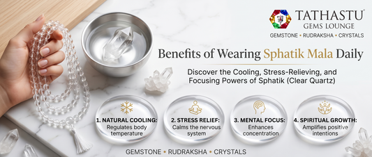 Benefits of wearing Sphatik crystal mala daily for peace and clarity