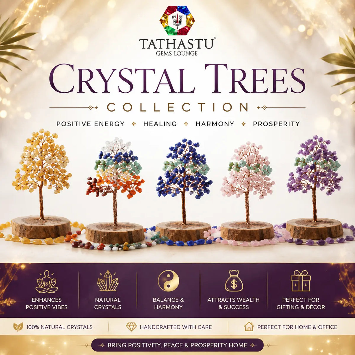 Crystal Trees Collection by Tathastu Gems Lounge