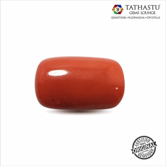 Japanese Red Coral (Moonga) 9.54 Carats – 100% Original Mars (Mangal) Gemstone for Strength & Courage