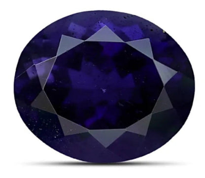 Natural Blue Iolite (Neeli) 4.60 Carat – 100% Original & Lab Certified Shani (Saturn) Gemstone for Clarity & Success