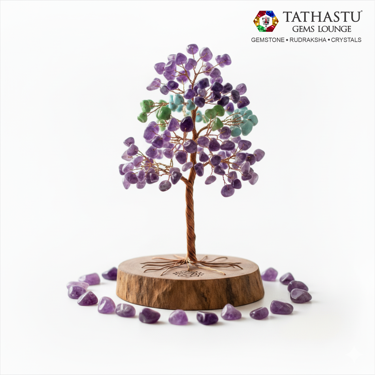 Original Amethyst Crystal Tree - Emotional Balance & Spiritual Growth