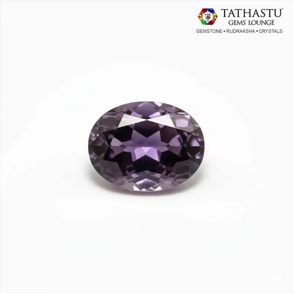 Natural Blue Amethyst Jamunia 5.19 Carat certified gemstone at Tathastu Gems Lounge