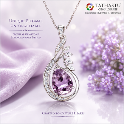 Authentic Jamunia Blue Amethyst  Pendant [6.99] Carat