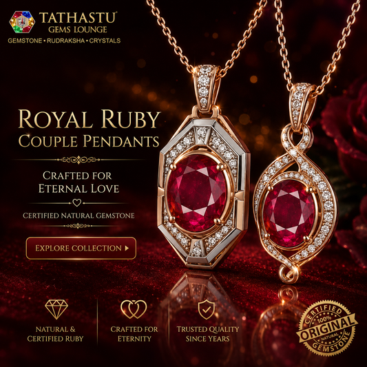 Natural Red Ruby (Manik) 4.93 Carat – 100% Original & Lab Certified Sun (Surya) Gemstone for Power & Confidence