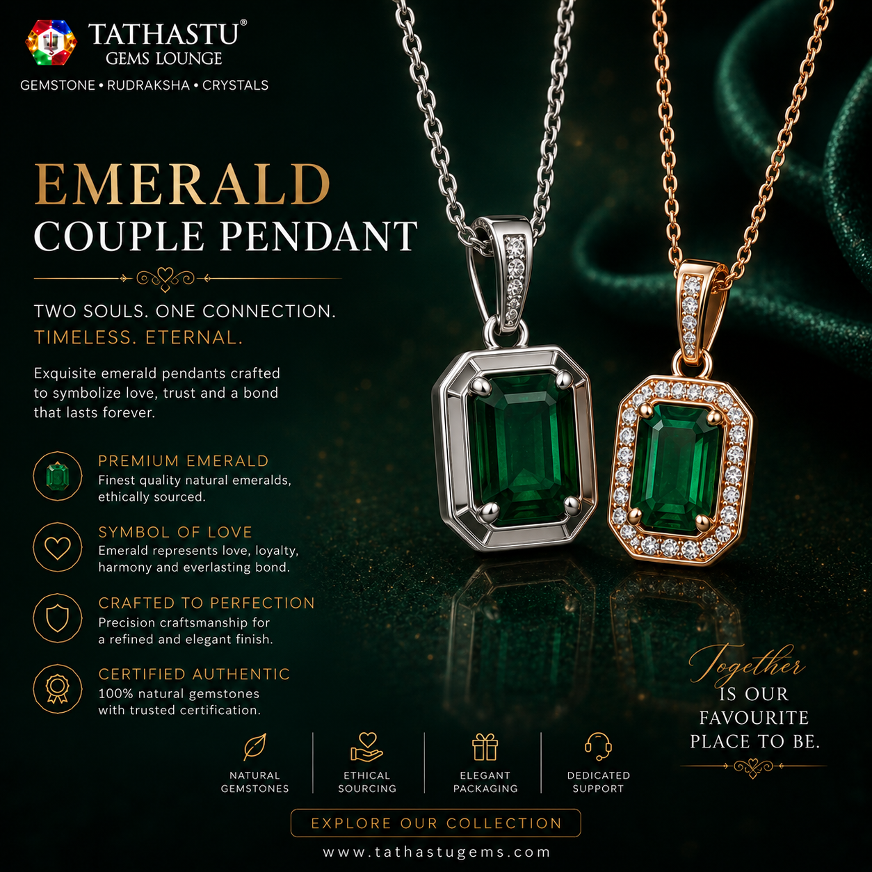 Natural Emerald (Panna) 4.73 Carat – 100% Original & Lab Certified Mercury (Budh) Gemstone for Intelligence & Growth
