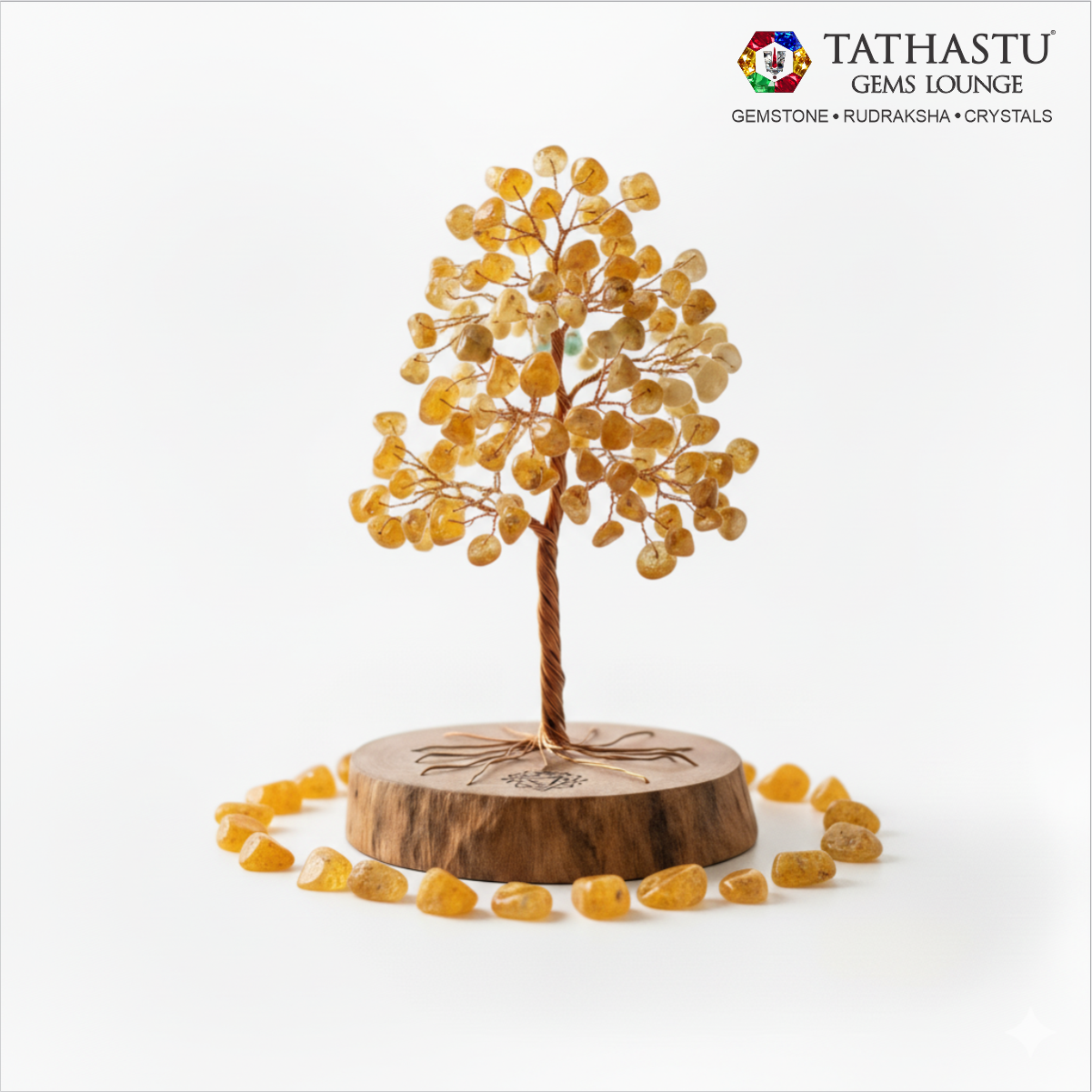 Original Citrine Crystal Tree – Wealth, Success & Abundance