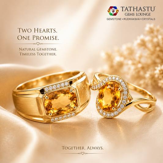 Authentic Yellow Citrine Sunela 4.83 Carat Rings