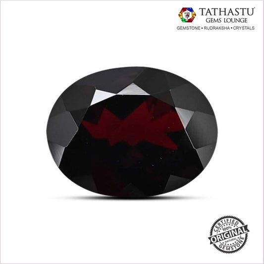 Natural Garnet Raktmani 5.25 carat Gemstone Certified