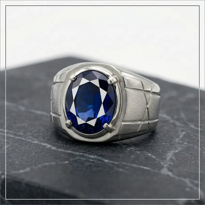 Natural Blue Iolite (Neeli) 4.60 Carat – 100% Original & Lab Certified Shani (Saturn) Gemstone for Clarity & Success