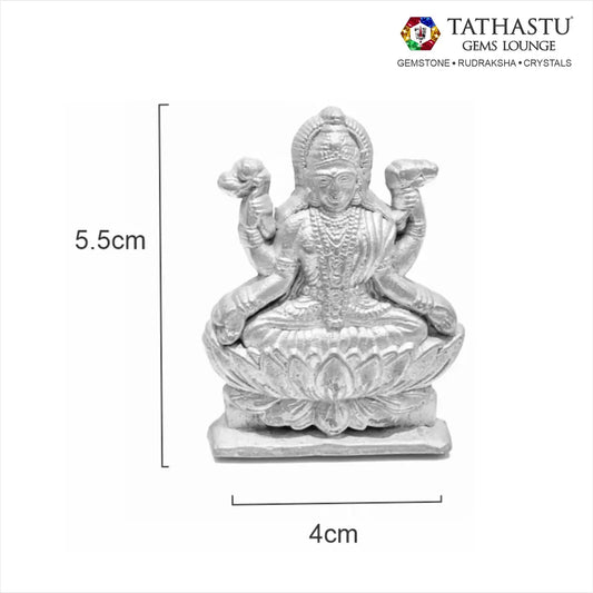 Authentic Parad Laxmi Ji idol height and size measurement guide for home pooja - Tathastu Gems