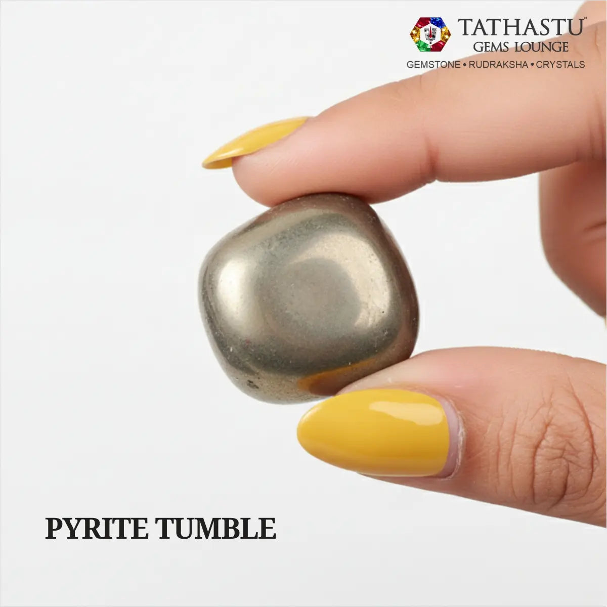 Original Pyrite Tumble - Prosperity & Protection