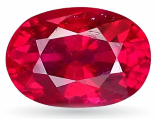 Natural Red Ruby (Manik) 6.28 Carat – 100% Original & Lab Certified Sun (Surya) Gemstone for Power & Confidence