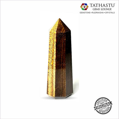 Tiger Eye Tower - Confidence & Grounding
