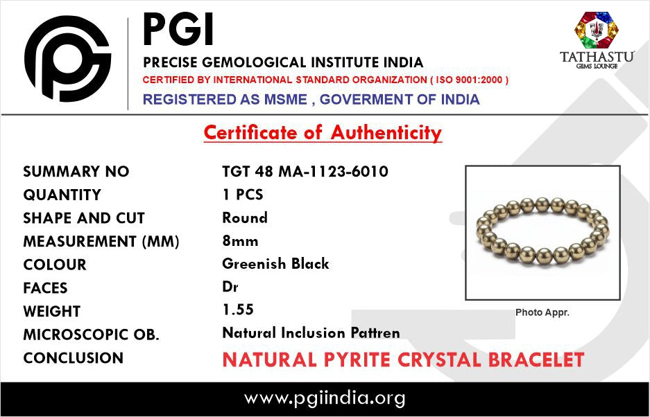 Original Pyrite Wealth Bracelet – Attract Money & Abundance