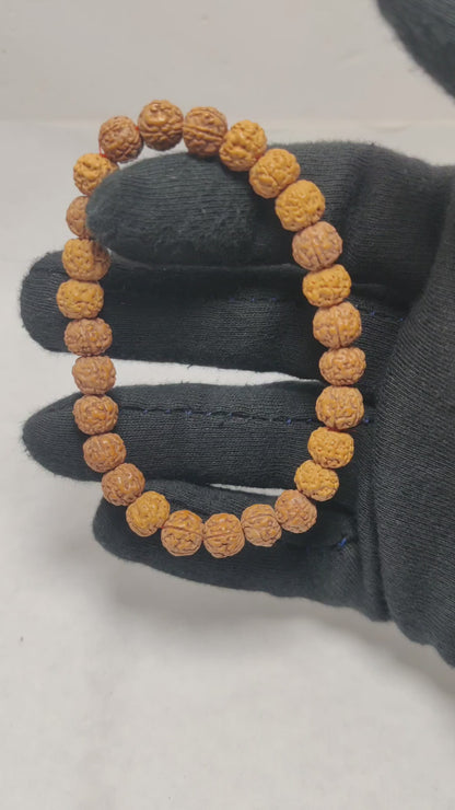 Original 5 Mukhi Rudraksha Braclet | Abhimantrit