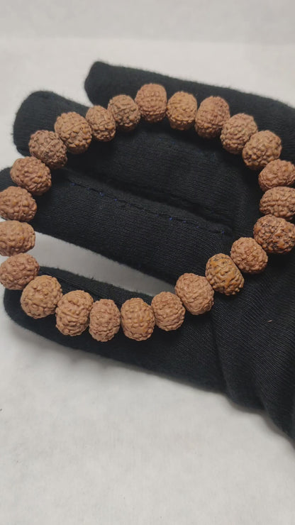 Original 7 Mukhi Rudraksha Braclet | Abhimantrit