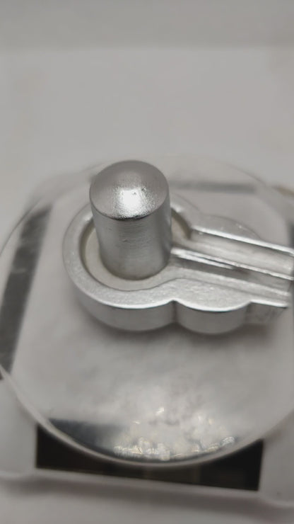 Original Parad Shivling 225gm - Real Mercury Shivling for Puja, Meditation & Vastu
