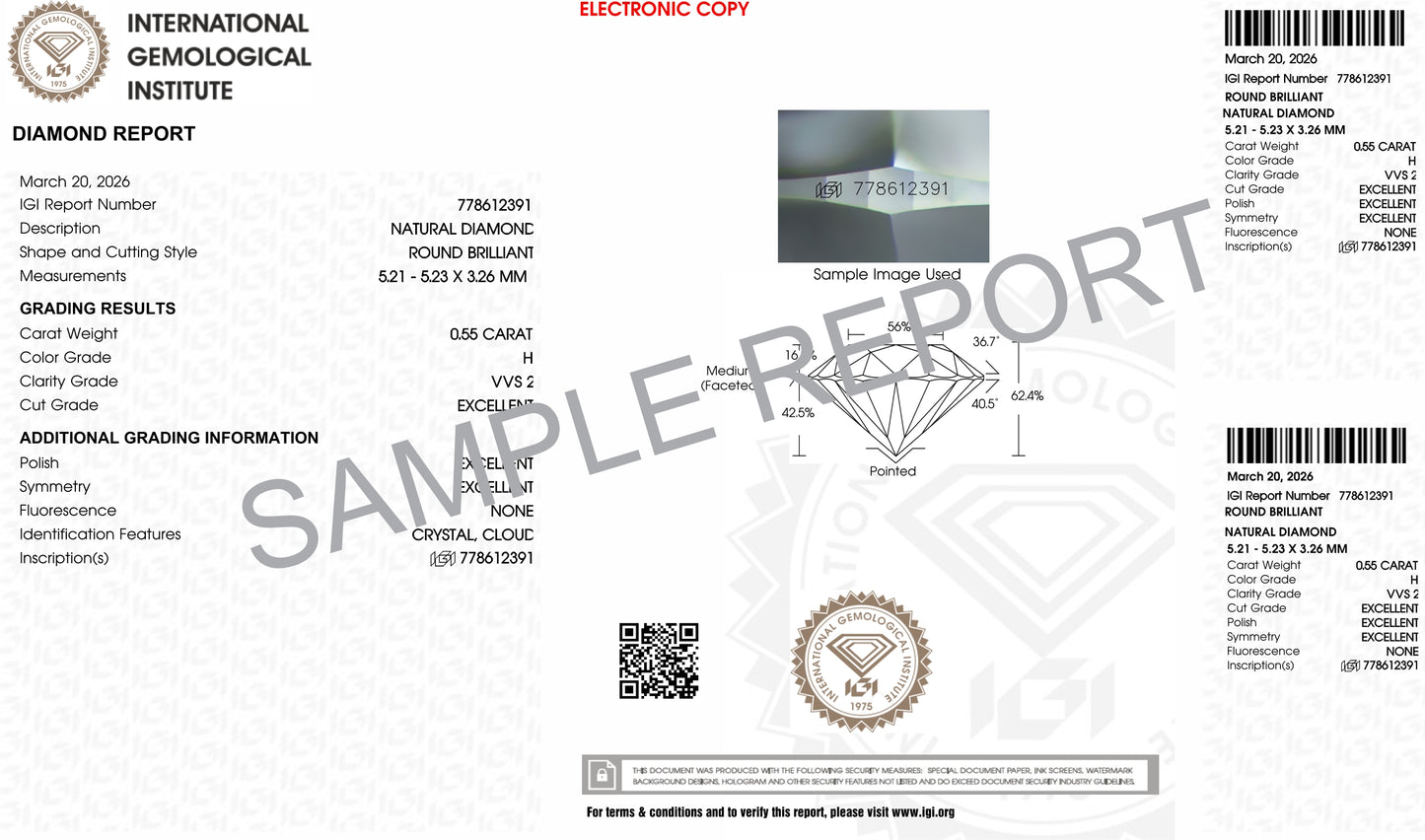 0.53 Carat Natural Certified Diamond – Premium Quality Brilliance